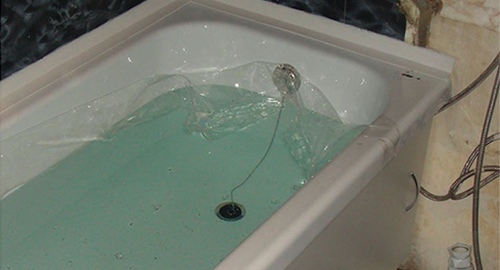 Установкой акрилового вкладыша | Шумерля